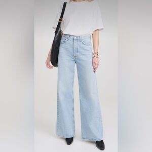 Agolde Dame high rise wide leg jean - Size 27 - Excellent Condition